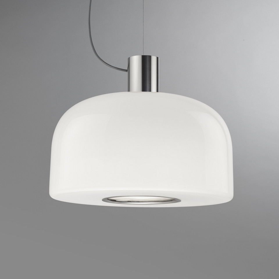 Flos Bellhop Glas S2 Taklampa Bright, vit från Flos