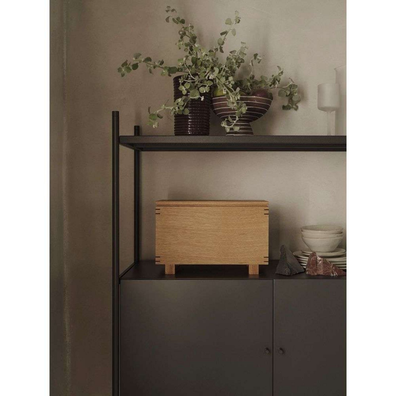 Bon Wooden Box Oiled Oak - Ferm Living