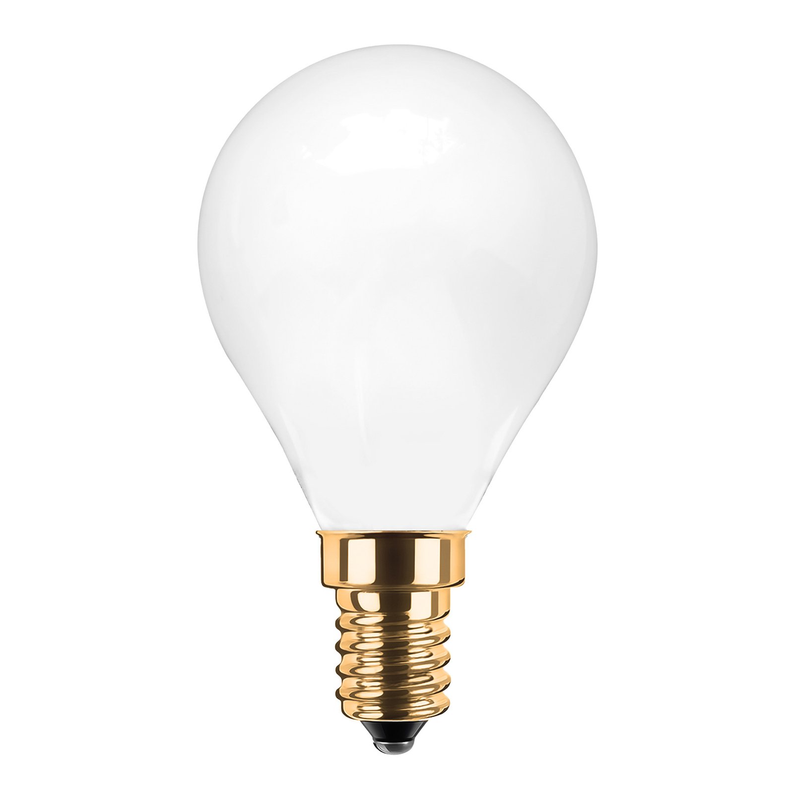 SEGULA teardrop LED bulb 24V DC E14 3W 922 opal dimmable