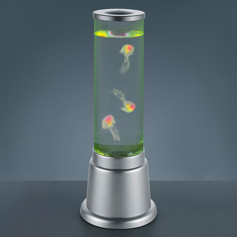 Kolorowa kolumna wodna LED Jelly z meduzami