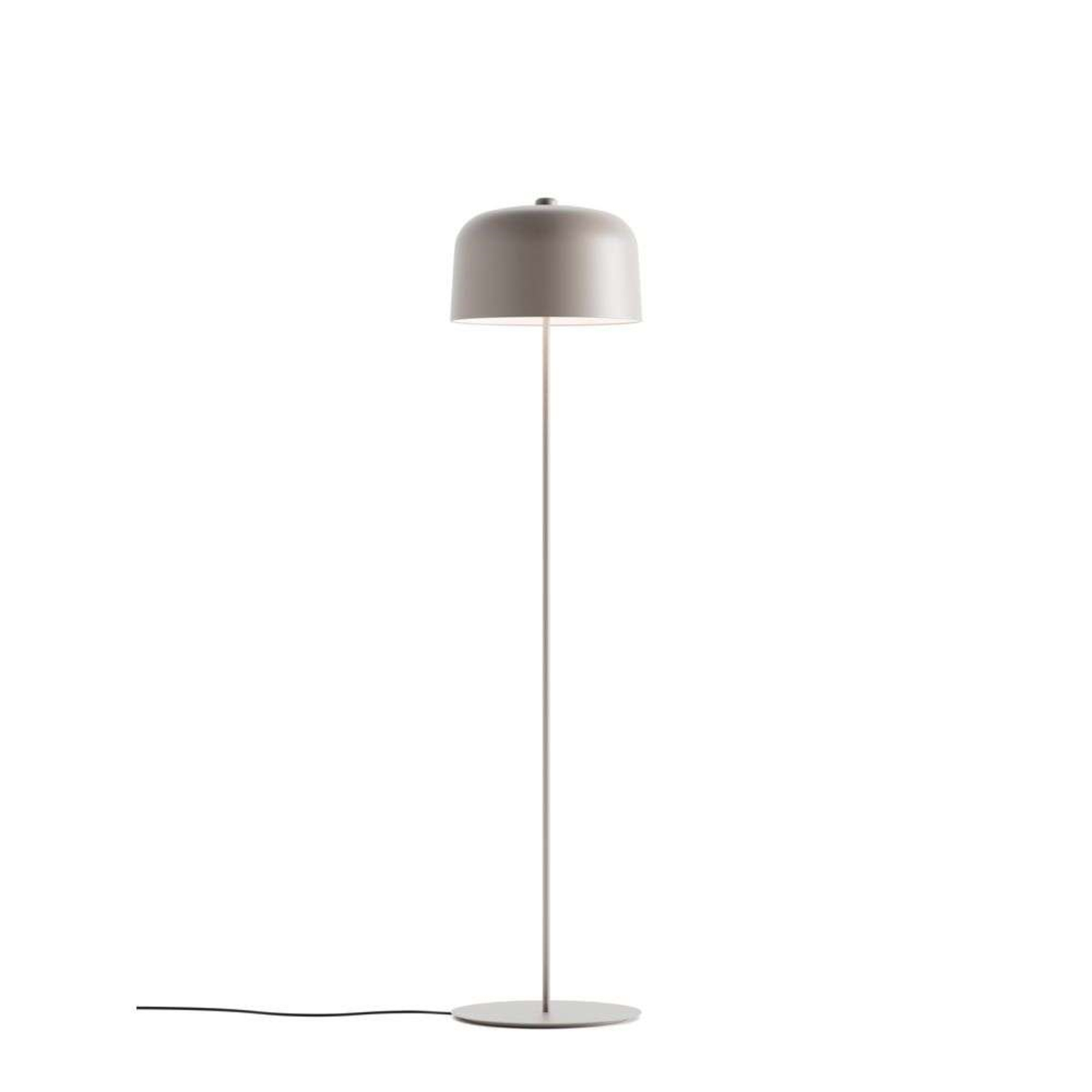 Zile Floor Lamp Matt Dove Grey - Luceplan