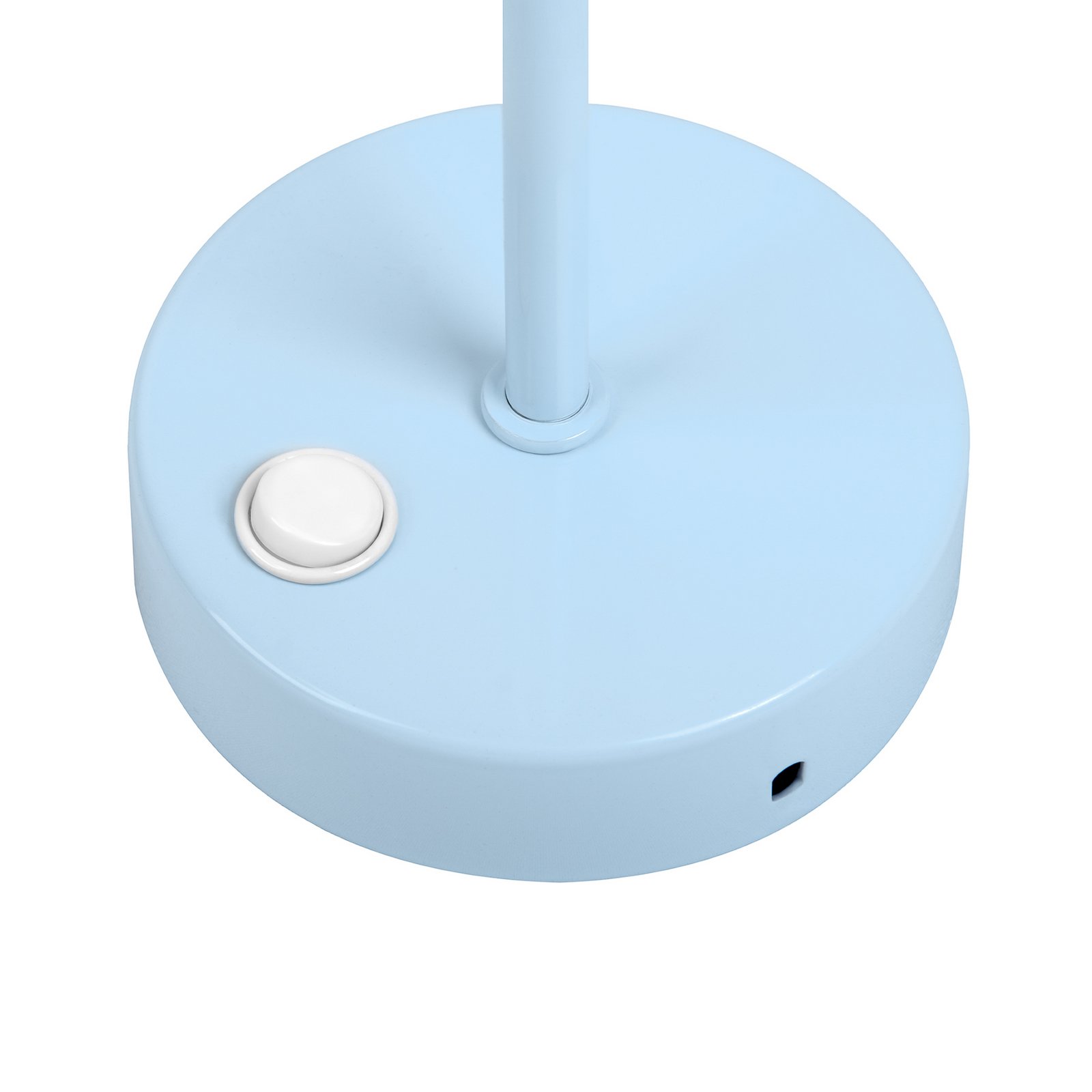 Vägglampa Oxford, blå, metall, 1 lampa, E27, strömbrytare