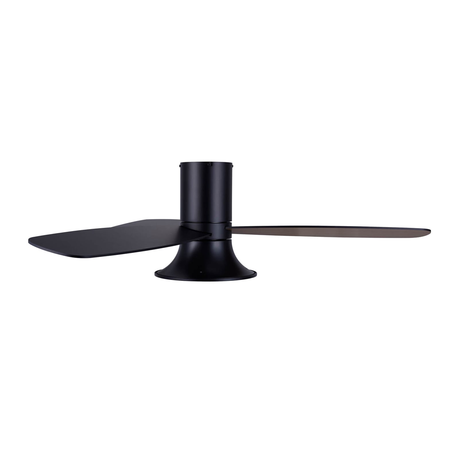 Flusso Deckenventilator mit Licht schwarz 132cm leise Beacon