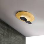 ICONE Masai ceiling 2-bulb 927 90x60cm gold/black