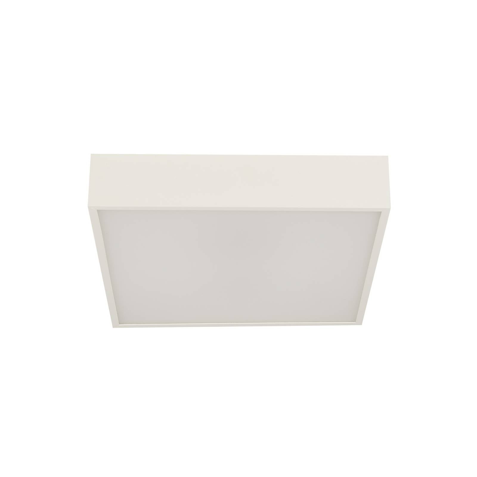 Searchlight Lighting - Searchlight Zeus 1-flammige quadratische Badezimmer-Deckenleuchte weiß IP44 3000K