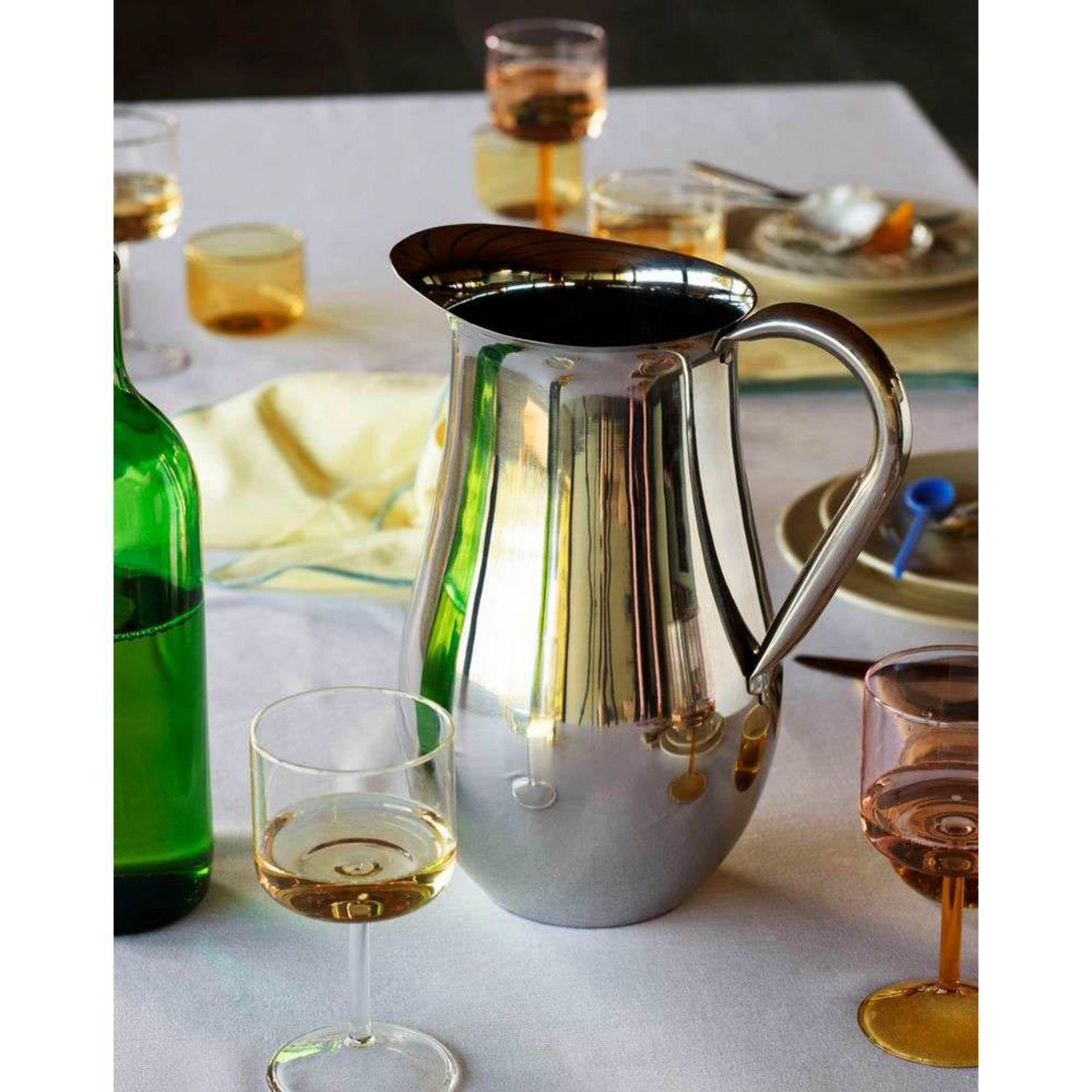 Indian Steel Pitcher X-Large Inox Oțel - Hay