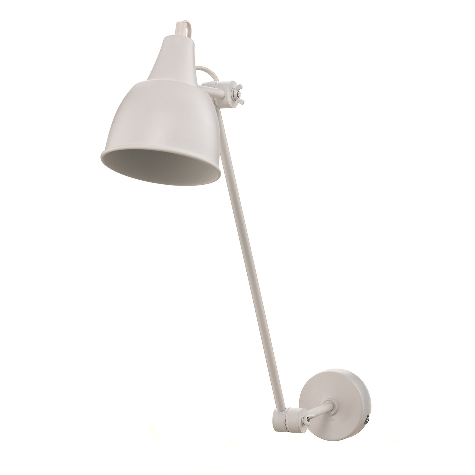 814 wall light, adjustable, 1-bulb, white