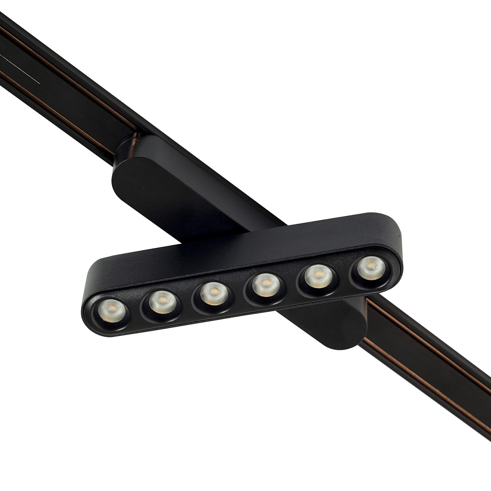 48V Lumaro railsystem, 3 LED-strips, zwart, CCT