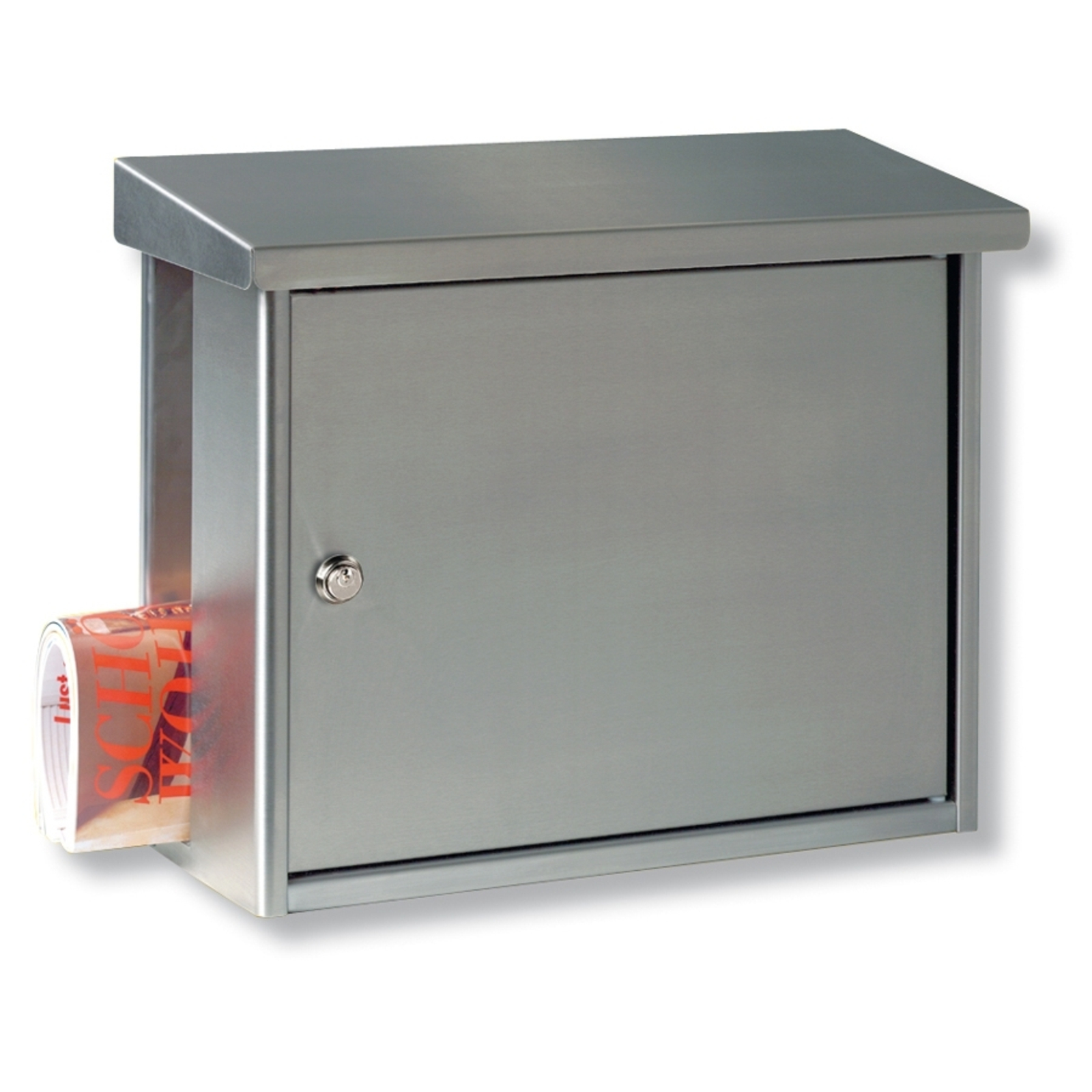 Classic Hanseatic stainless steel letterbox