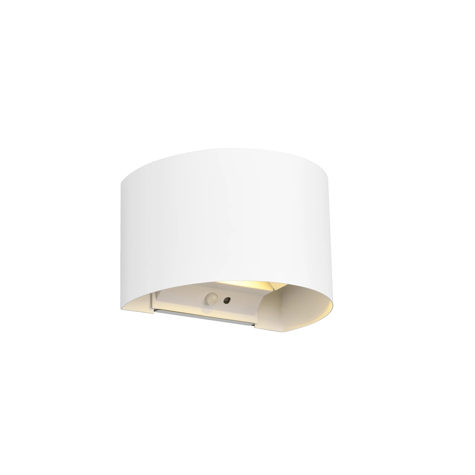 LED-Akku-Außenwandlampe Talent, weiß, Breite 16 cm, Sensor