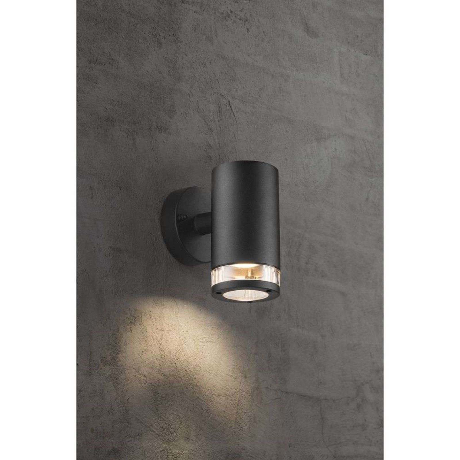 Birk Single Aplica de Exterior Black - Nordlux