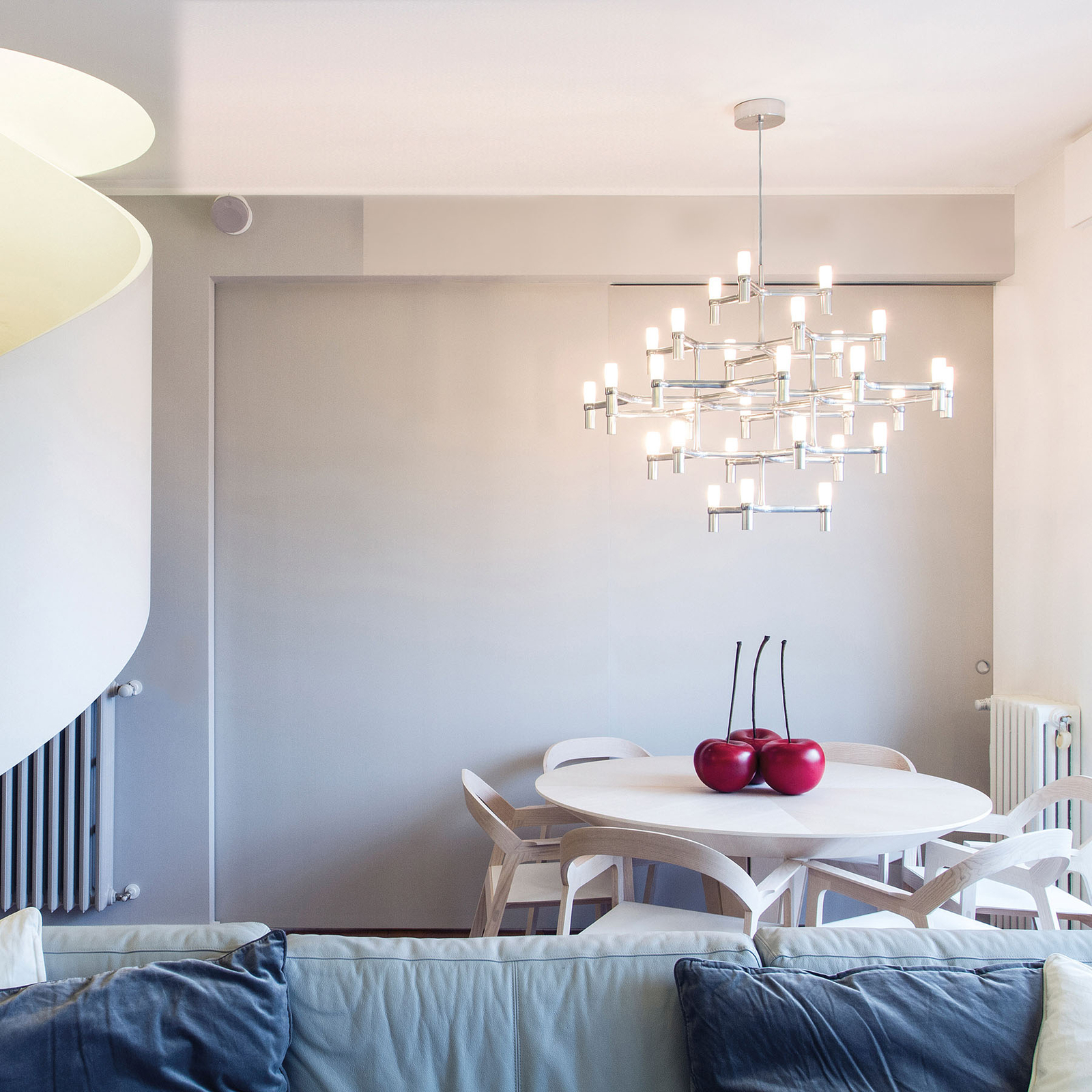 Nemo Crown Major pendant light with 30 lights