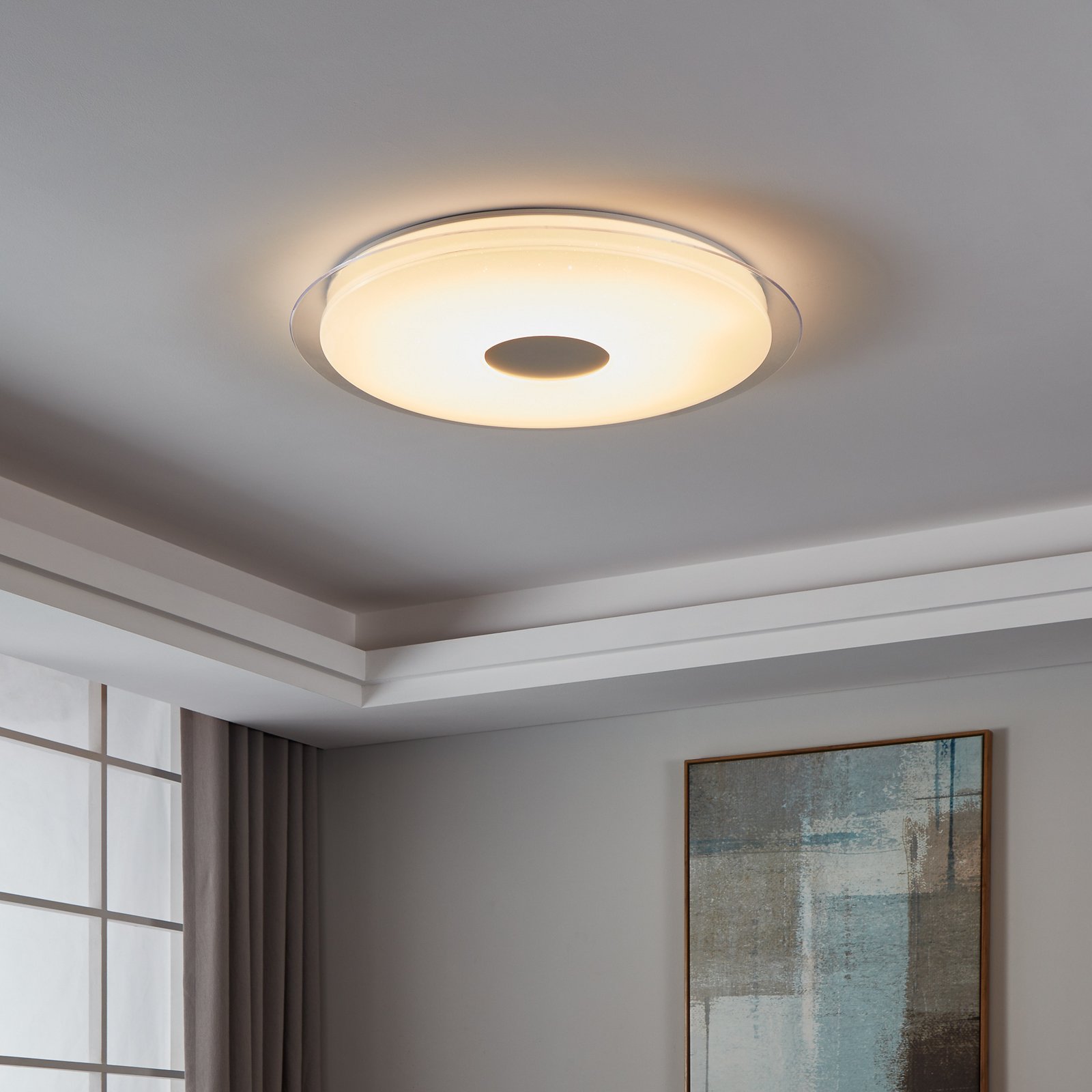 EGLO connect Lanciano-Z LED laevalgusti Ø 77cm