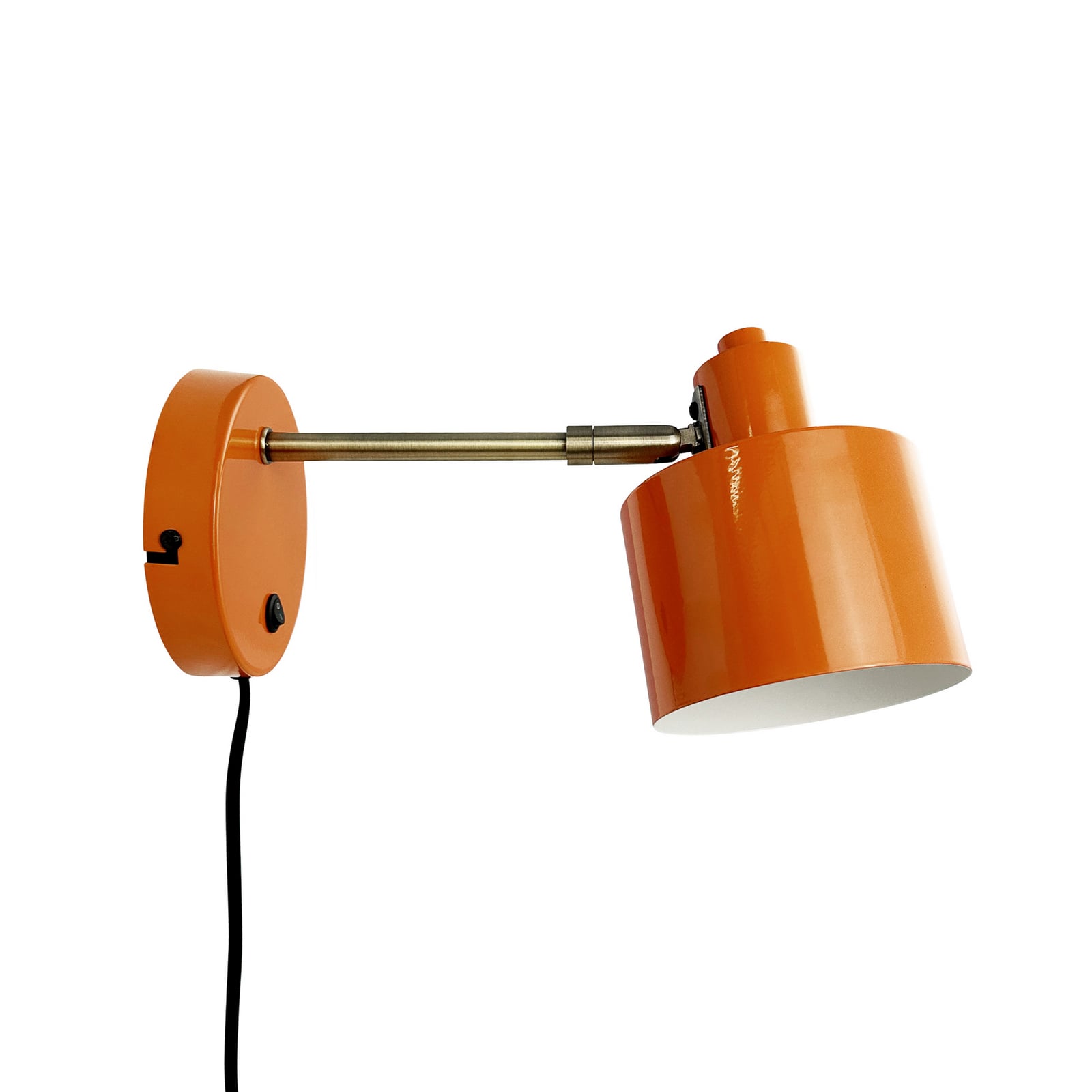 Applique Ocean, arancione/ottone, metallo - DybergLarsen