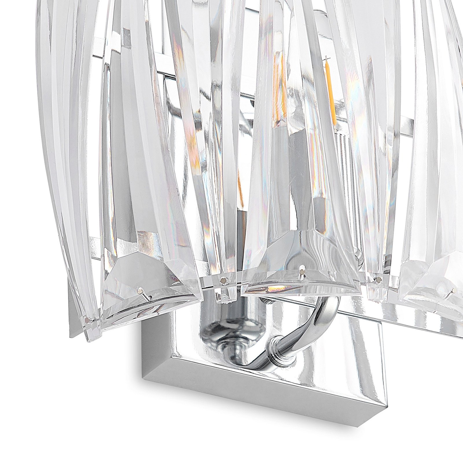 Lindby Sofia lampa ścienna z akrylu i metalu