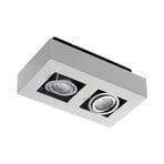 Vince 2 Deckenleuchte White/Chrome - Arcchio
