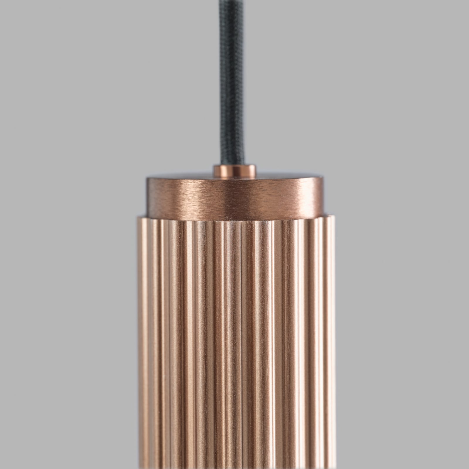 Velvet S2 Switch LED pendant light, rose gold - LIGHT-POINT