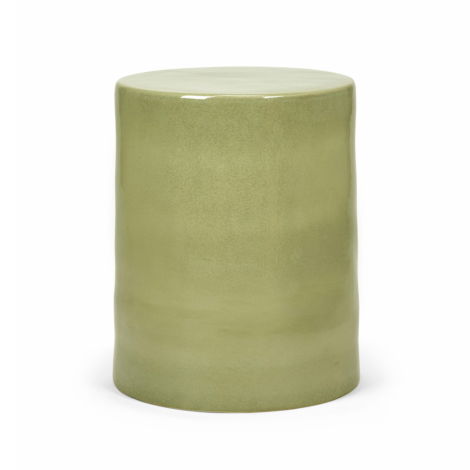 01 GREEN PAWN sidebord, grøn, keramik, 46 cm højt – Serax