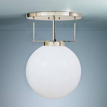 Loftlampe af messing i Bauhaus-stil