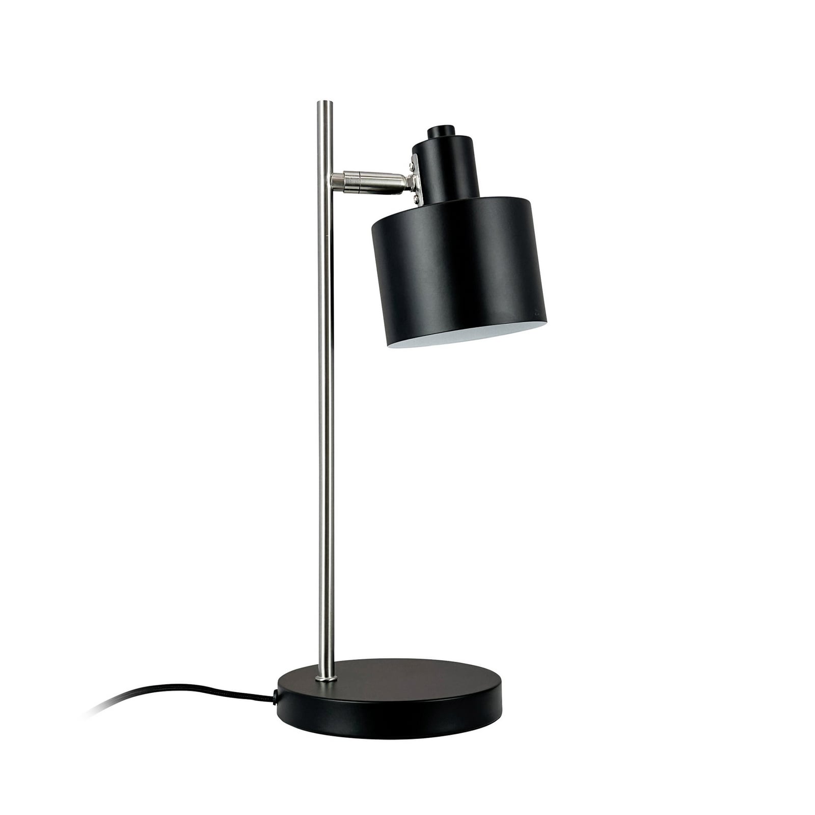 Ocean bordlampe, svart/stål, høyde 43 cm – Dyberg Larsen