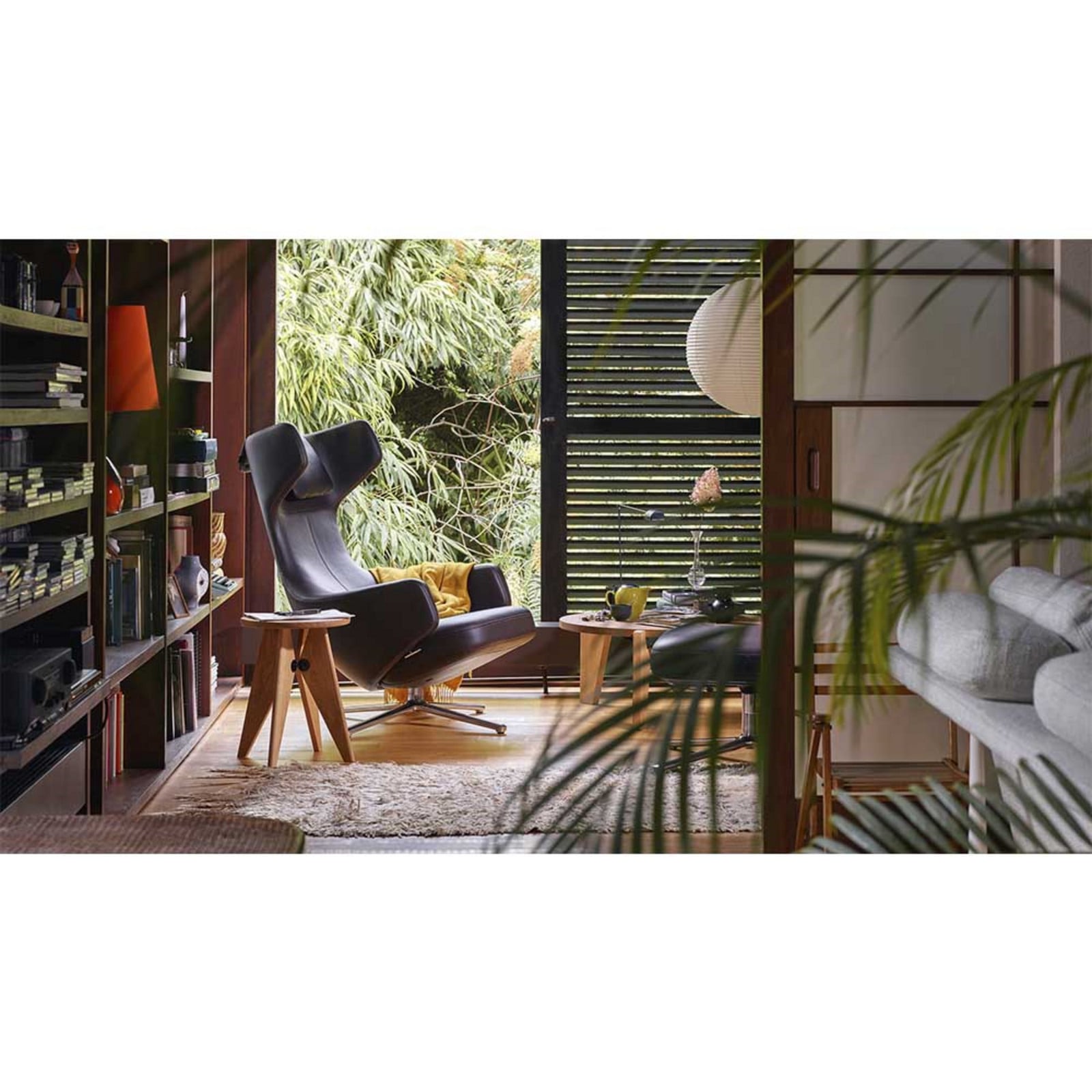Akari 55A Taklampa Vitra - Vardagsrum - Papper / papp