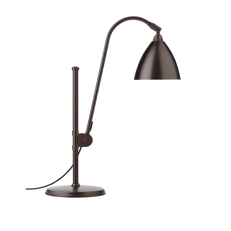 GUBI – Bestlite BL1 Tischleuchte Ø16 Schwarz Messing/Schwarz Messing