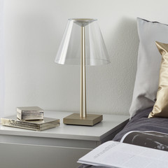 Rotaliana Dina+ T1 LED ladattava pöytävalaisin pronssi