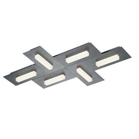 B-Leuchten Domino L LED-Deckenleuchte 90x60 cm