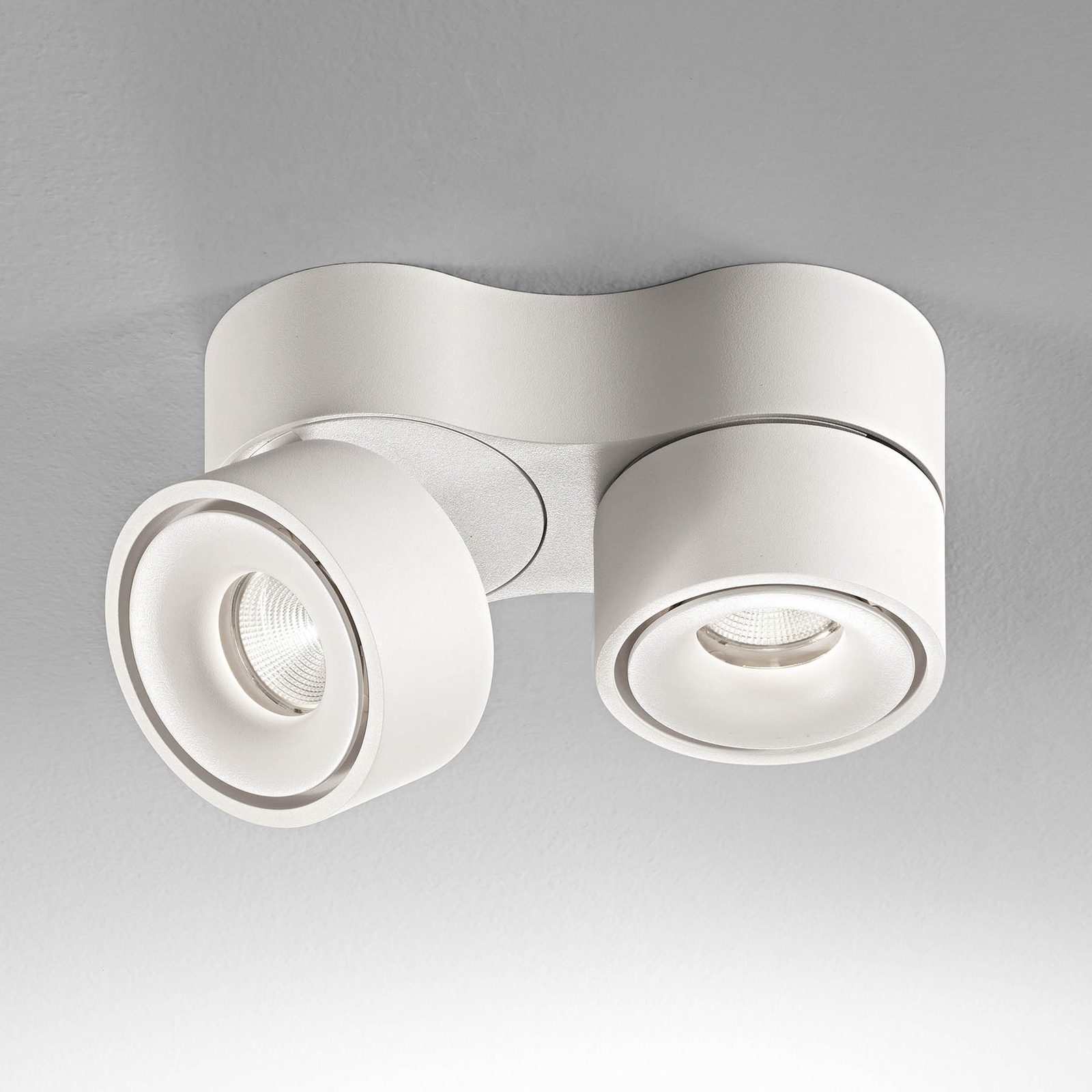 Egger DLS LED-Spot Clippo Duo, Entblendungsring gold