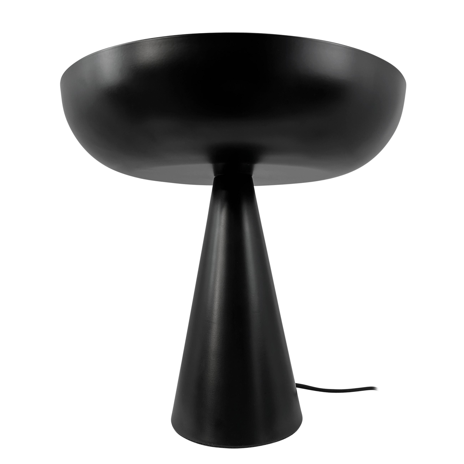 Dyberg Larsen lampe de table Ava, noir, métal, hauteur 35 cm