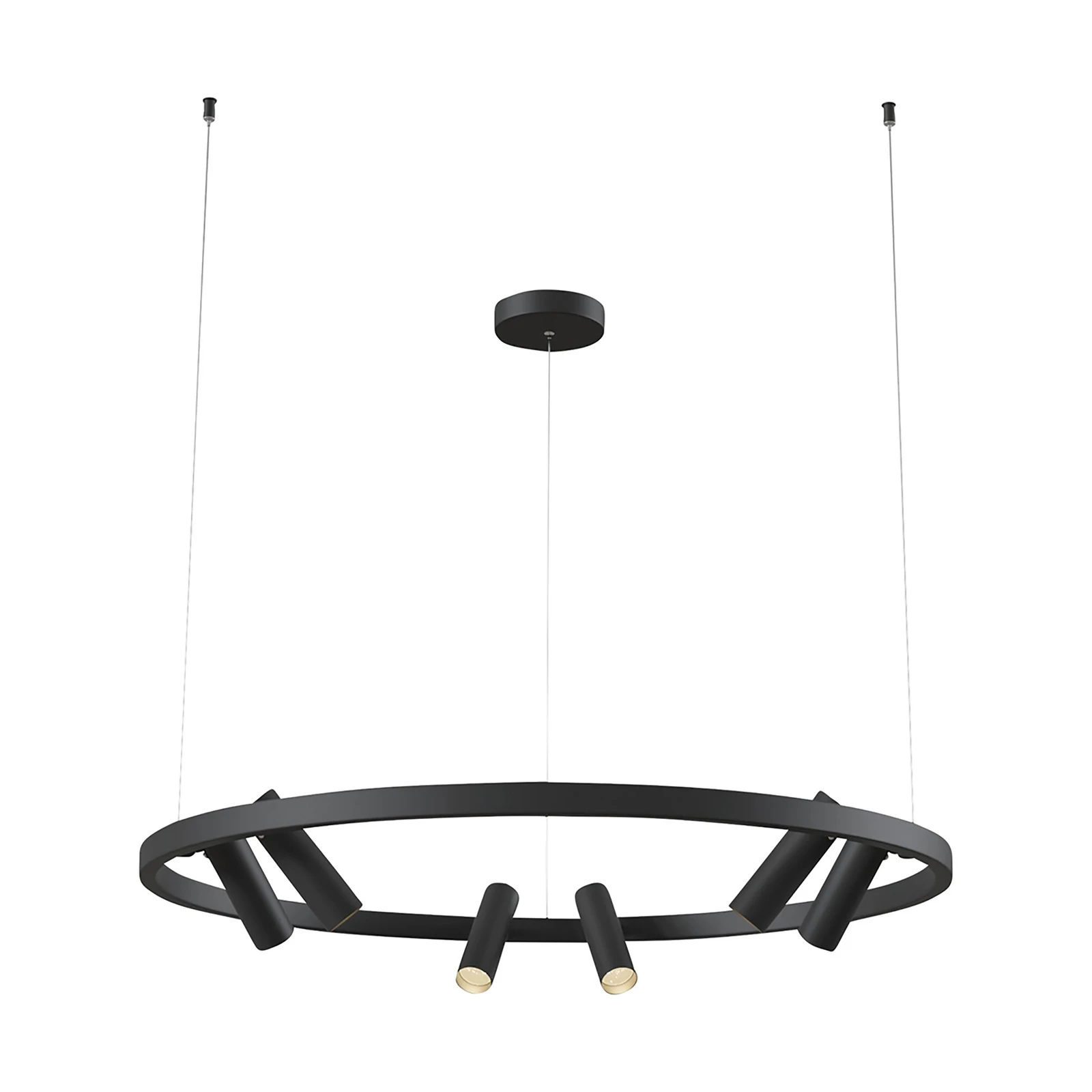 Maytoni Satellite lampă susp. LED 3.300 K negru