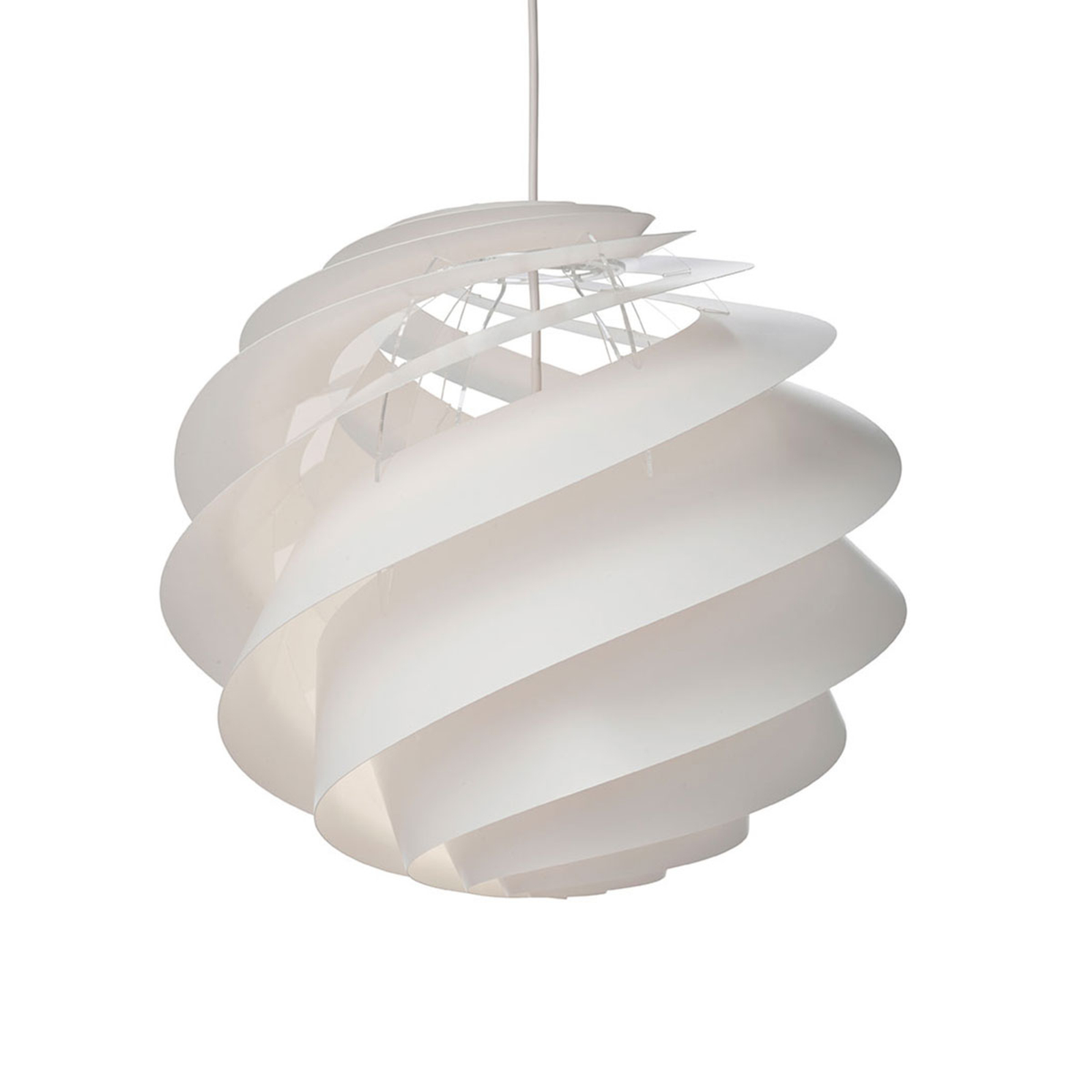 LE KLINT Swirl 3 - Designer-Hängeleuchte in Weiß
