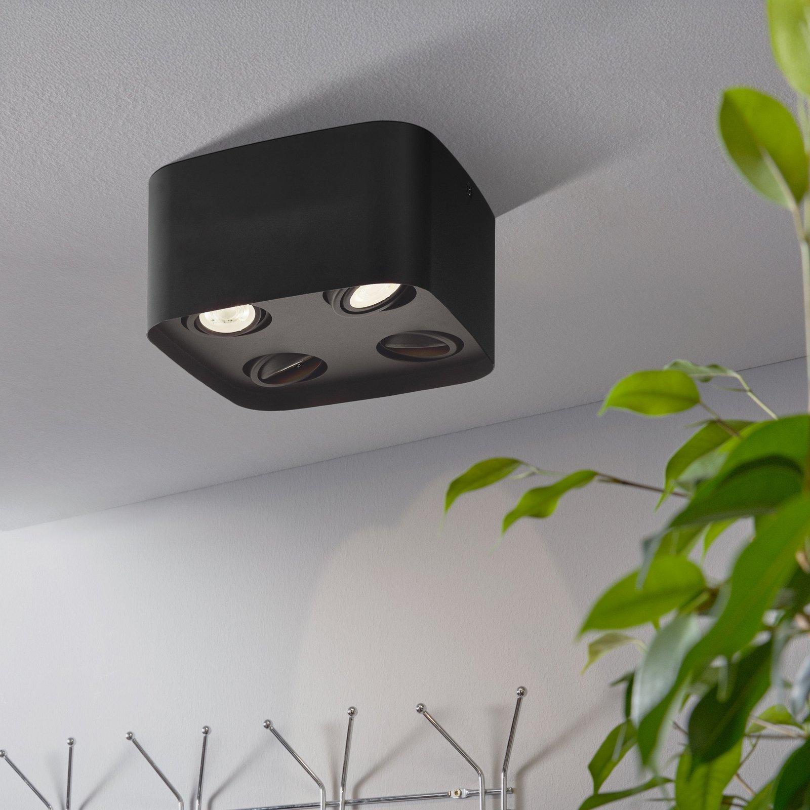 EGLO connect Caminales-Z LED allvalgusti nelja leegiga