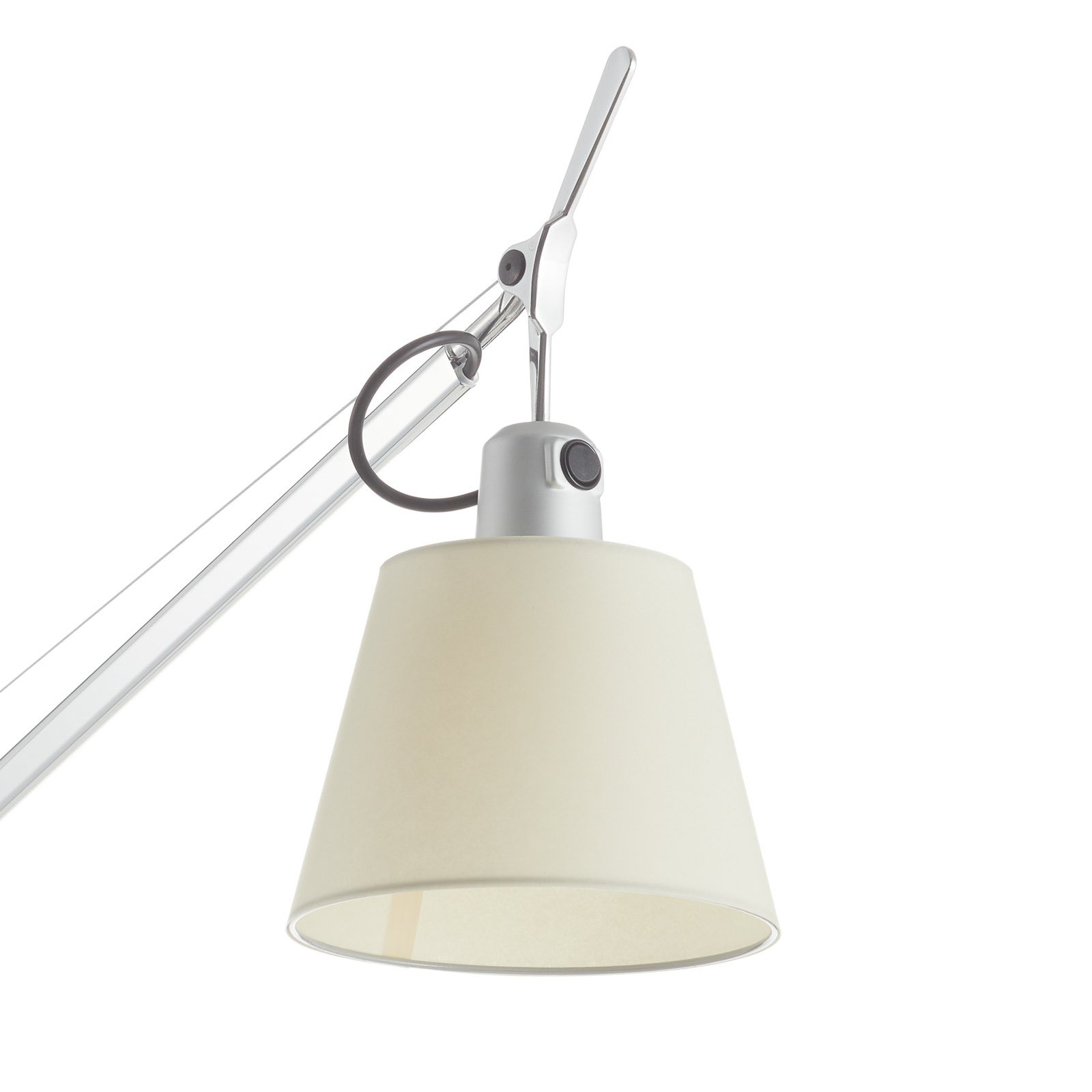Tolomeo Basculante Lettura Lampadaire Parchemin - Artemide