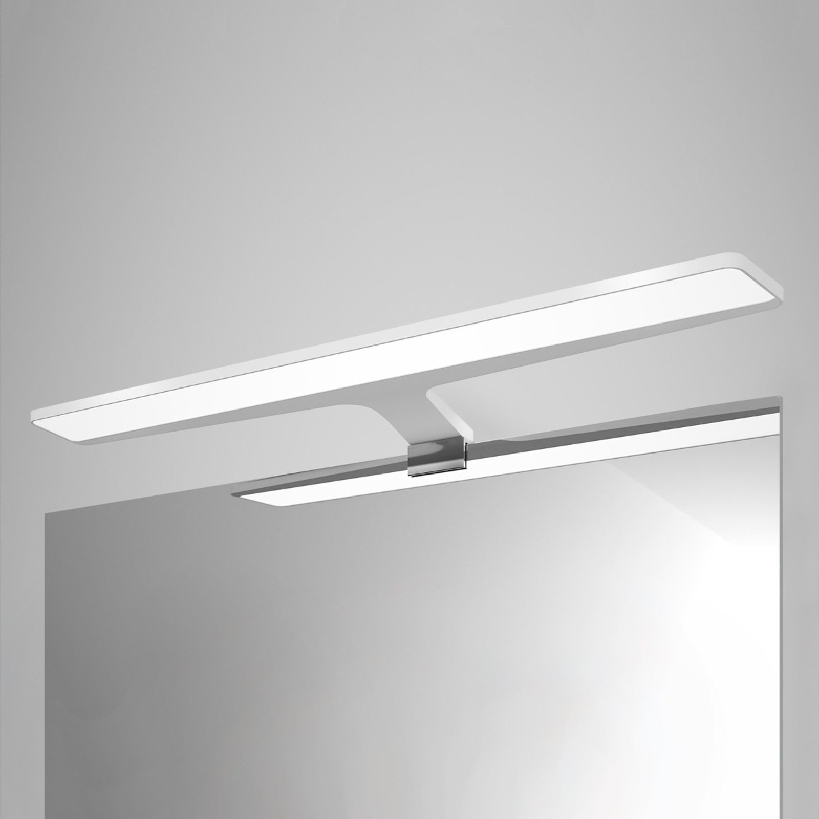 Nayra - lampada LED da specchio, bianca