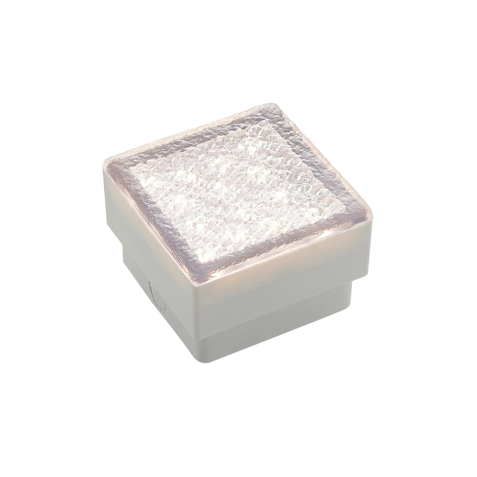 Φωτιστικό δαπέδου Prios LED Ewgenie, 10 cm, διαφανές