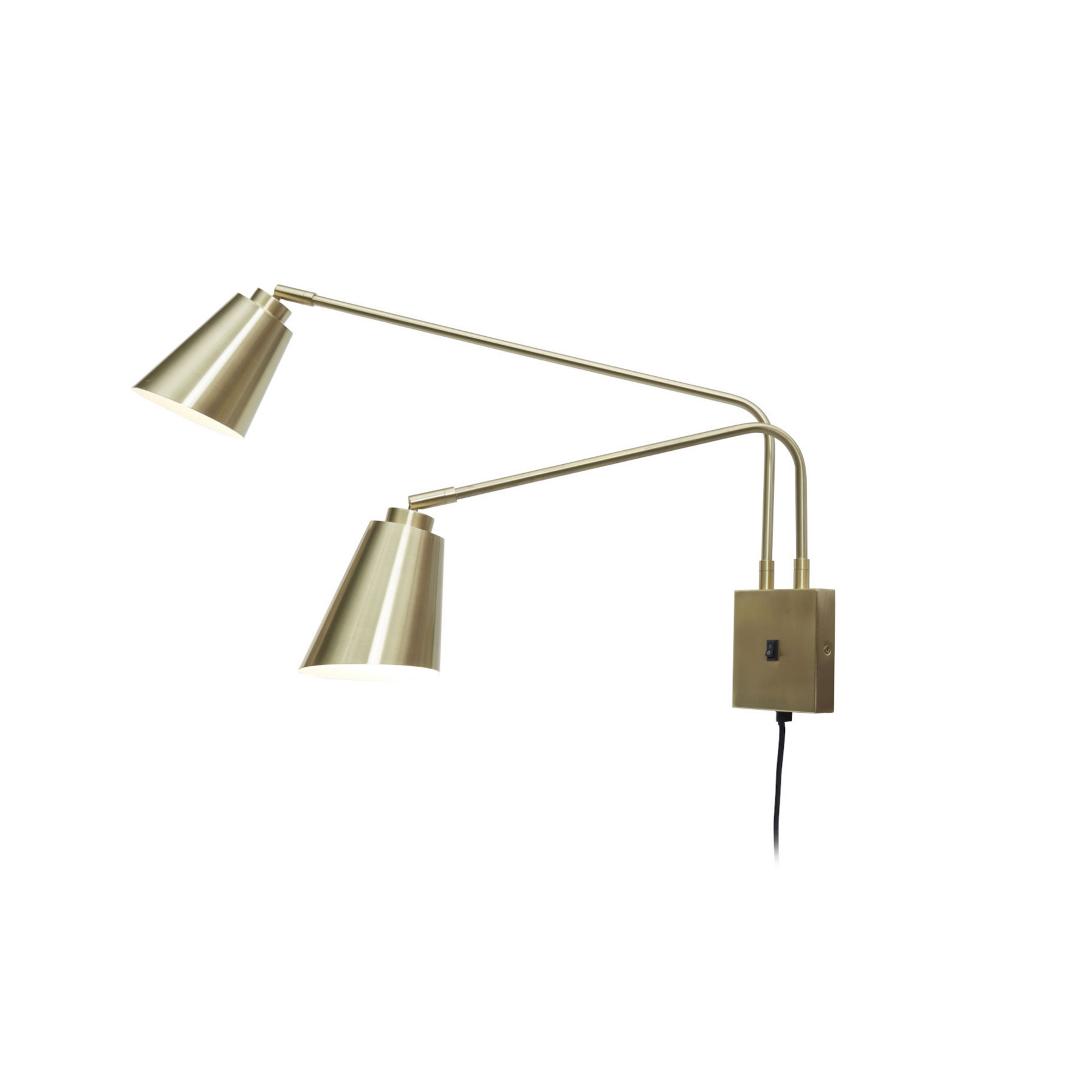 IT'S ABOUT ROMI Bremen sienas lampa, zelta krāsā