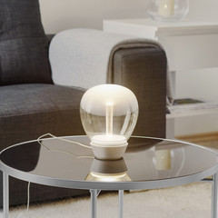 Design-LED-pöytävalaisin Empatia, 16 cm