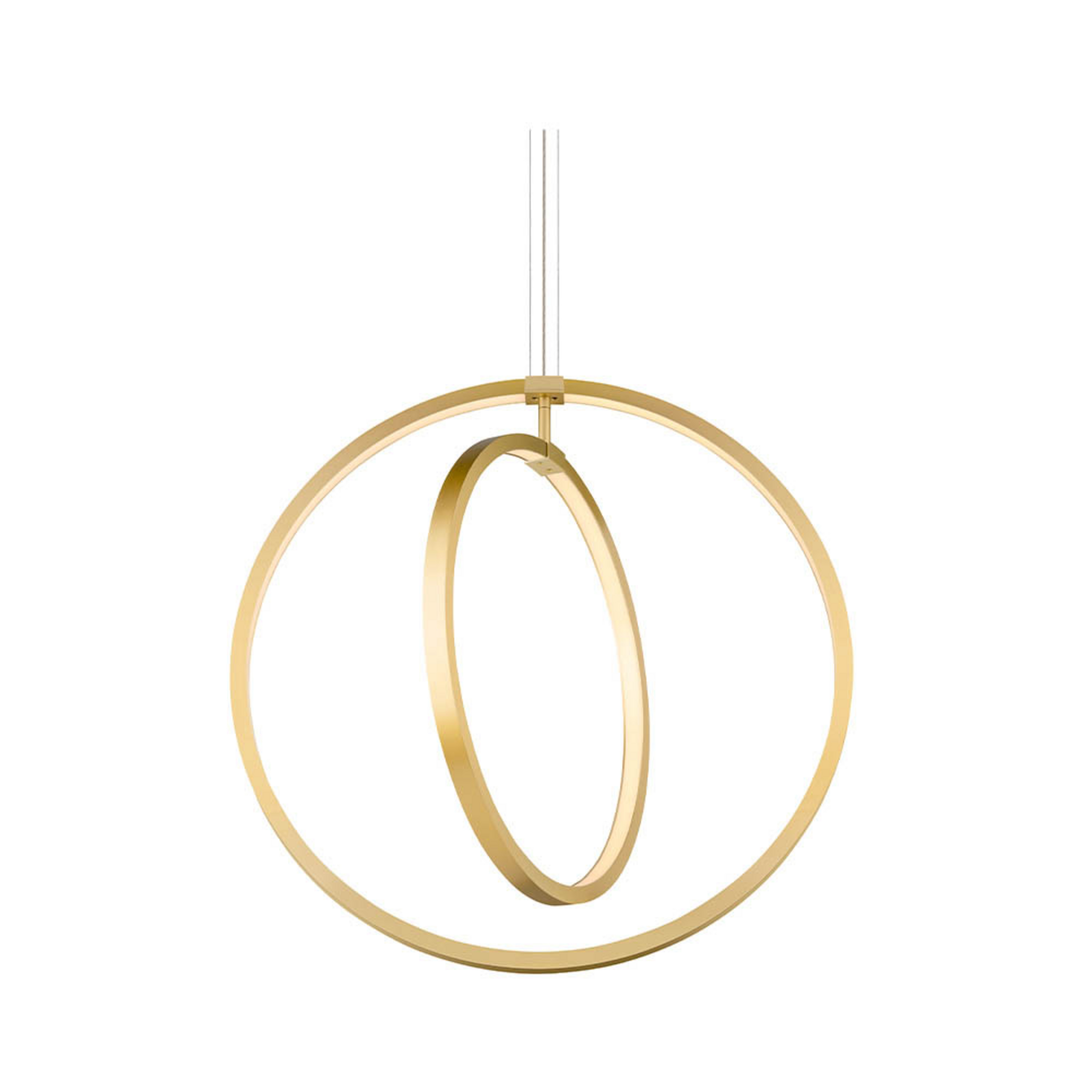One Vertical Suspension 2700/3000K Brass - SLV