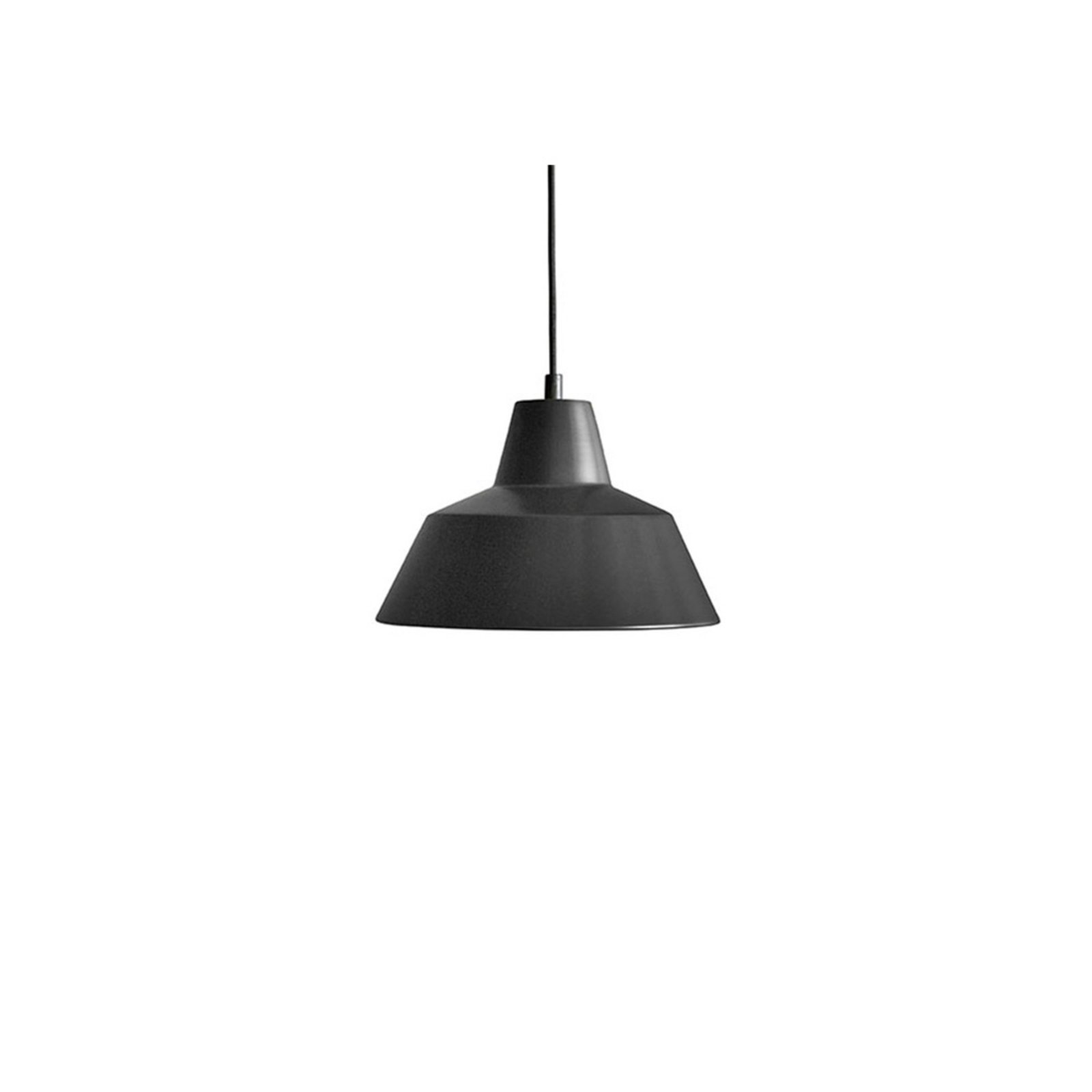 Workshop Lamp W2 Matte Black - Made By Hand