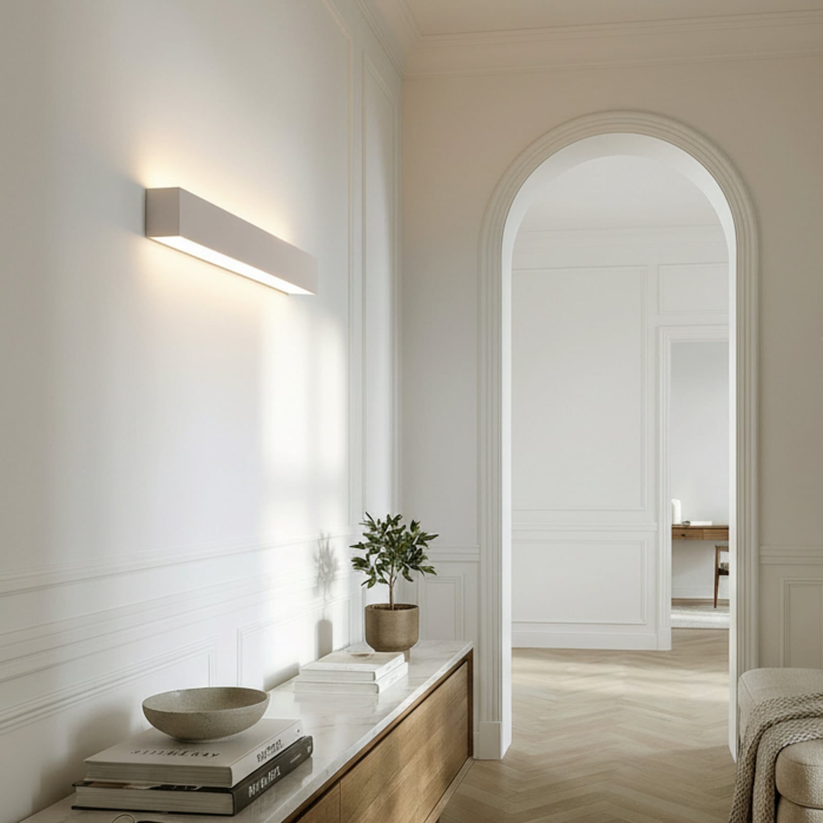 Tjada 50 Væglampe White - Lindby Tjada 50 Væglampe White - Lindby