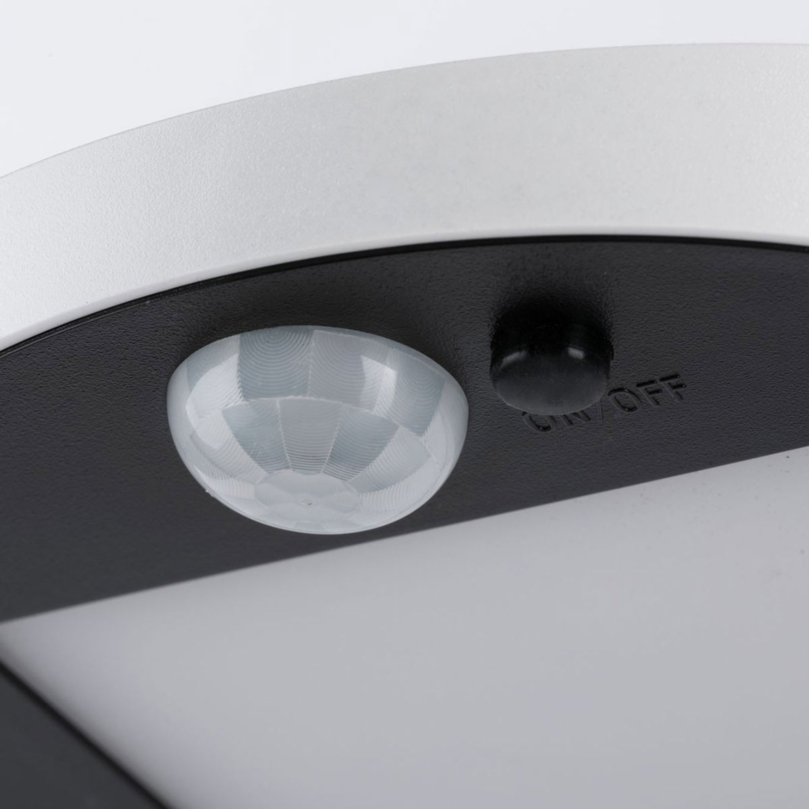 Ryse Candeeiro de Parede Exterior Solcelle com Sensor Branco - Paulmann