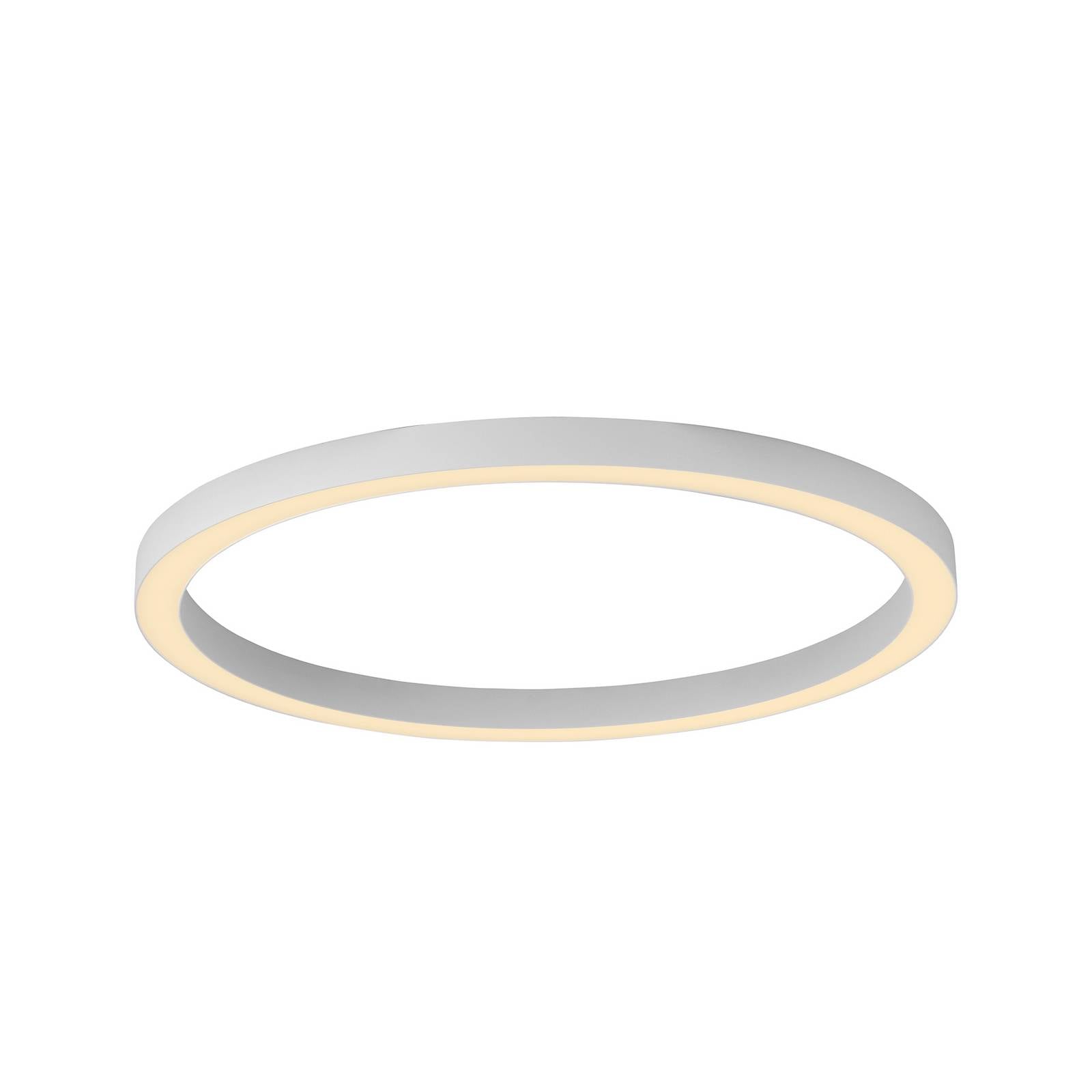 LED-Deckenlampe PURE Lines, Ø 70 cm, weiß, CCT Fernbedienung