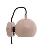 Ball Wall Lamp Glossy Nude - Frandsen