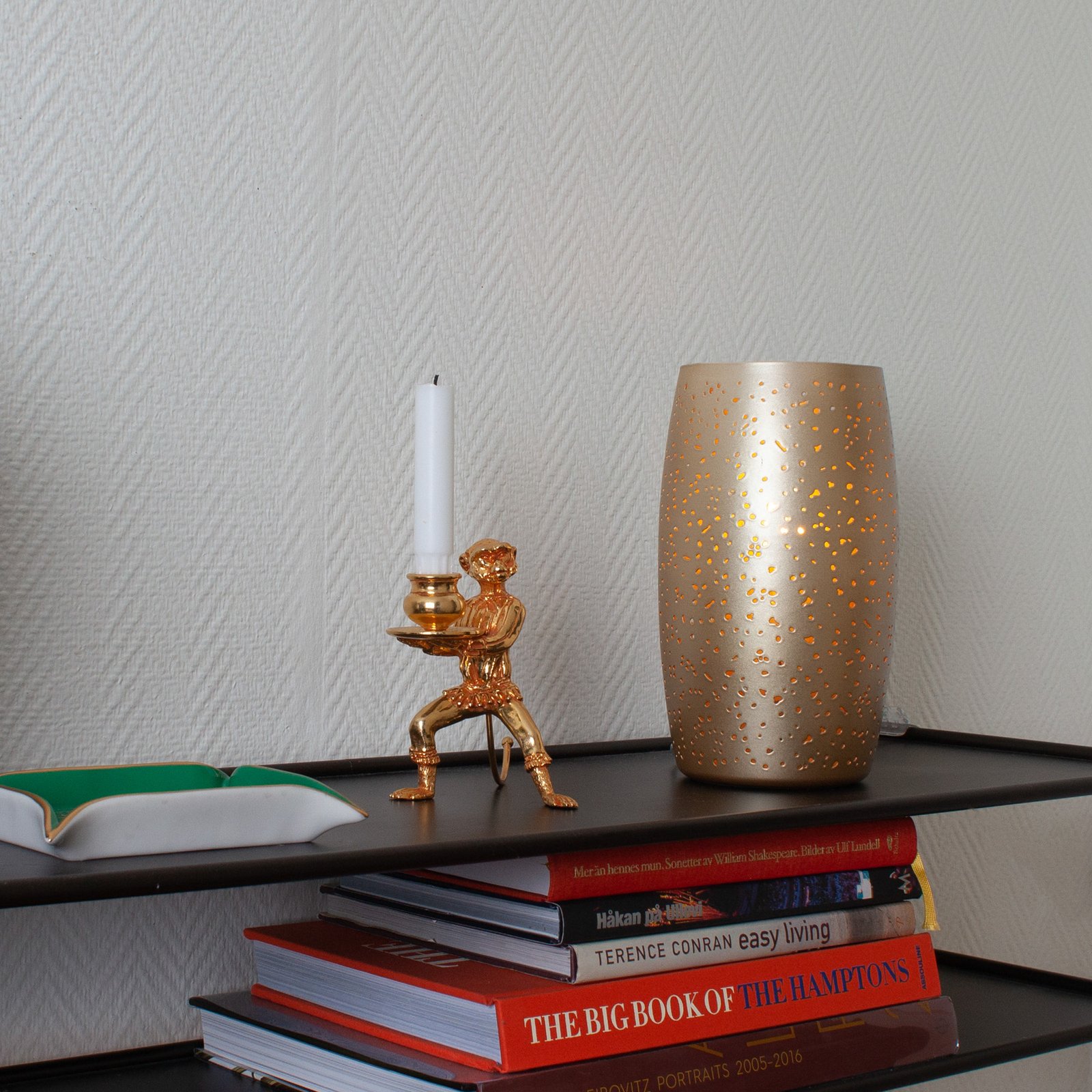 By Rydéns Colby table lamp, metal, gold