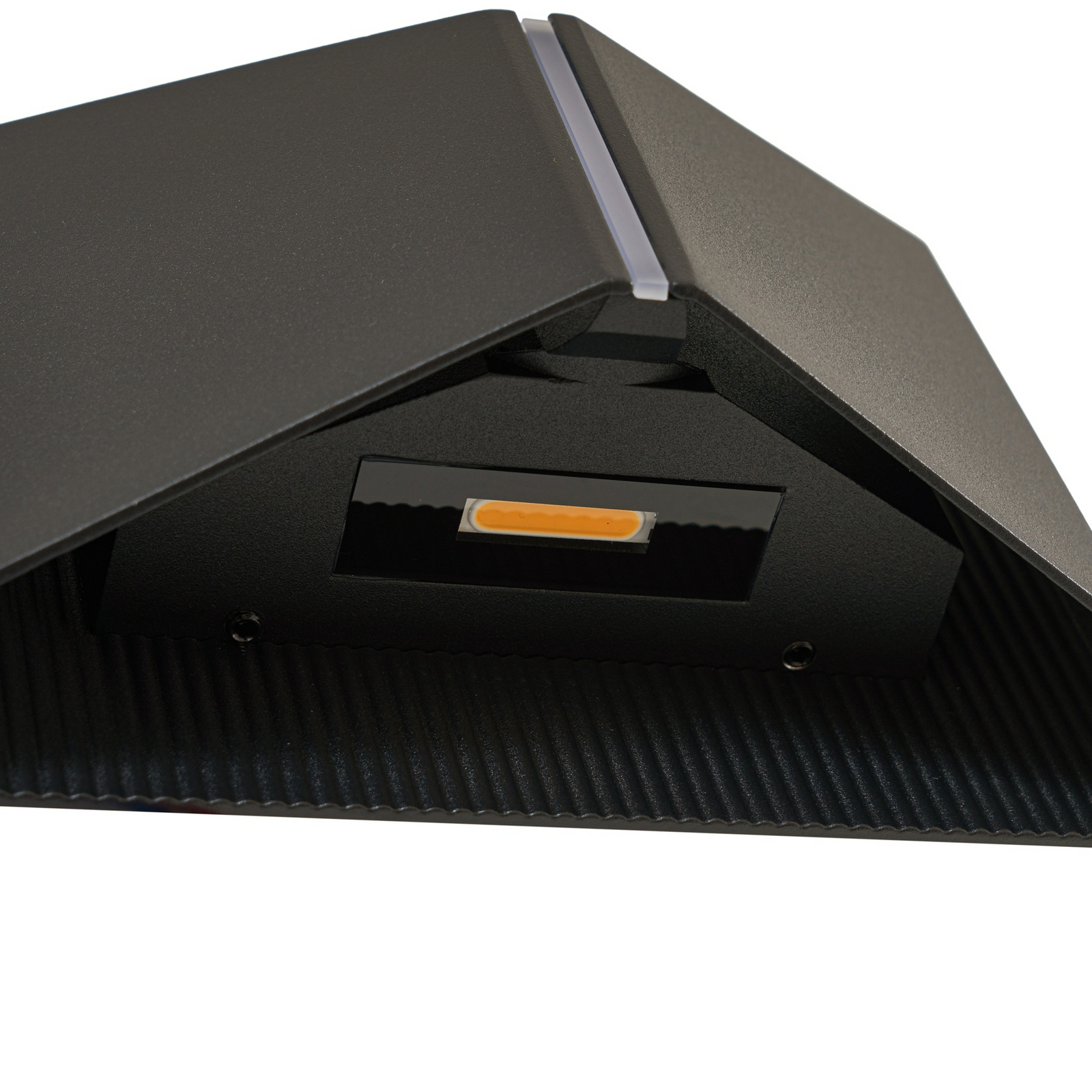 Lindby LED-Außenwandleuchte Anlira, schwarz, Up & down, IP65
