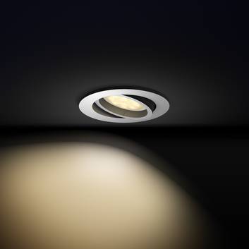 Philips Hue Milliskin LED-Einbauspot rund, weiß
