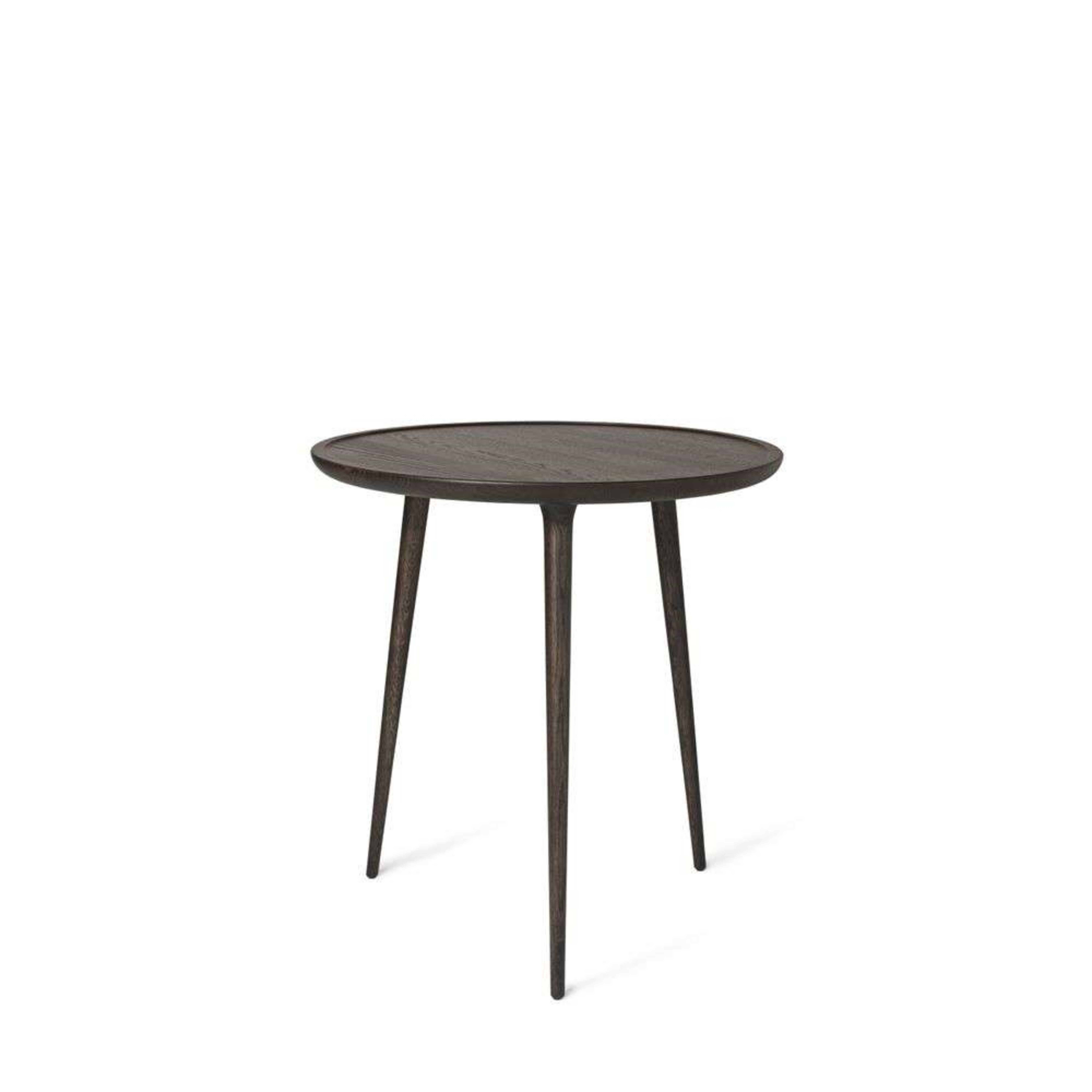 Accent Cafe Table Sirka Grey Oak Ø70 - Mater