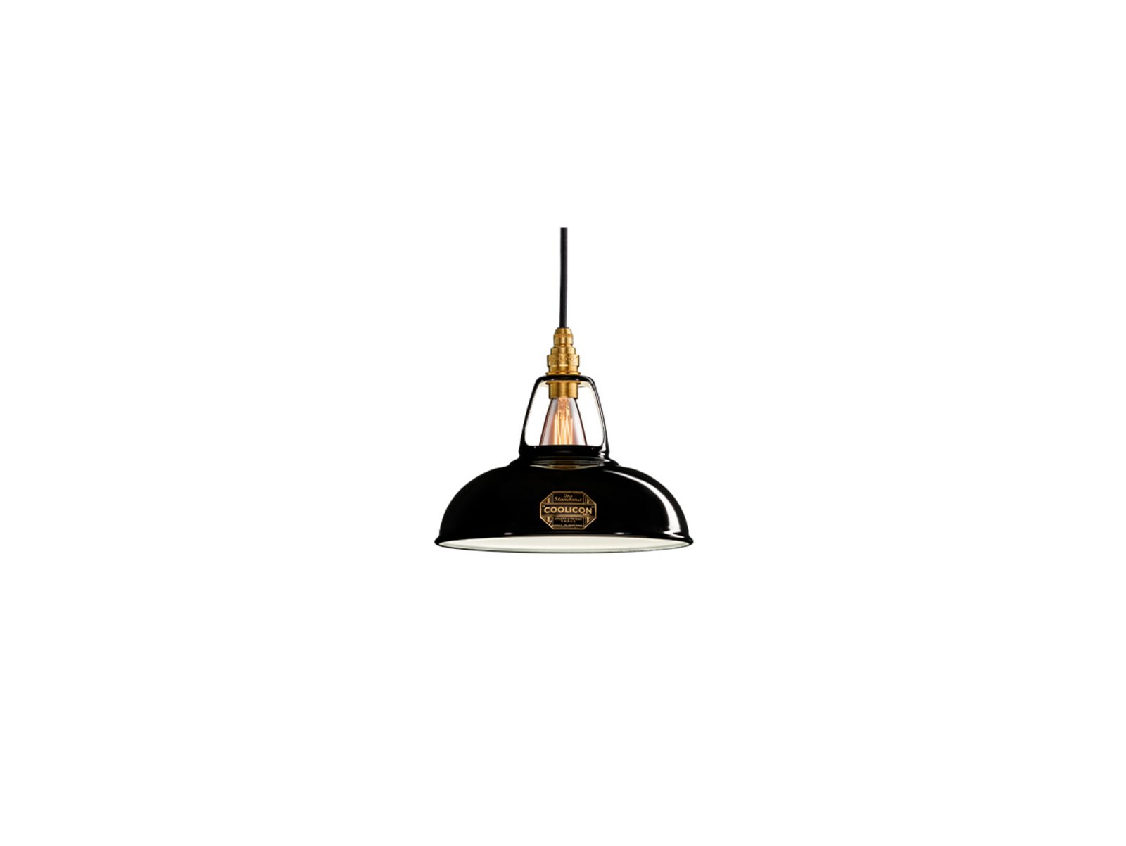 Original 1933 Design Lampada a Sospensione Jet Black - Coolicon