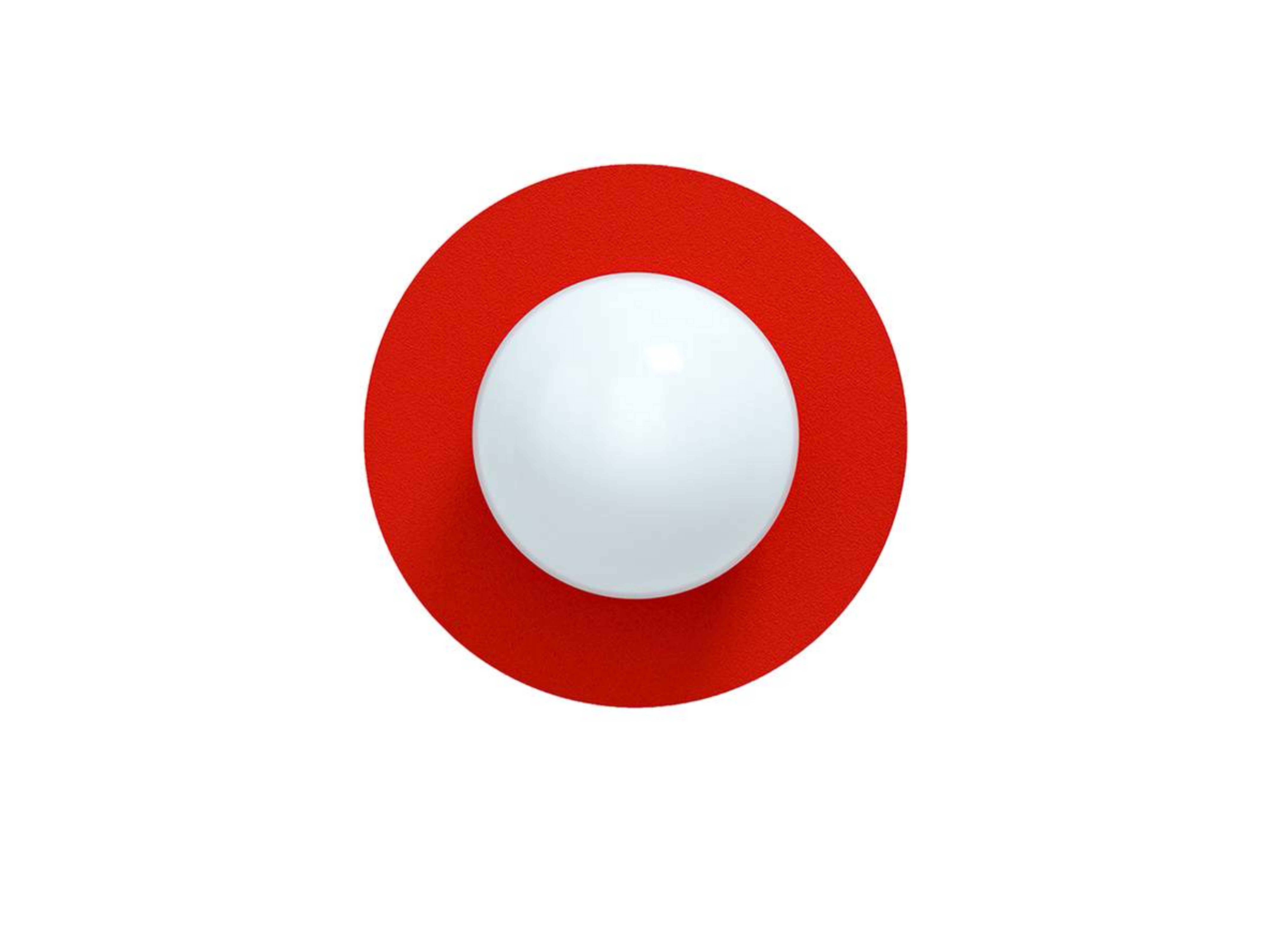 Applique murale Candy Big Circle 360 L, rouge - Swedish Ninja
